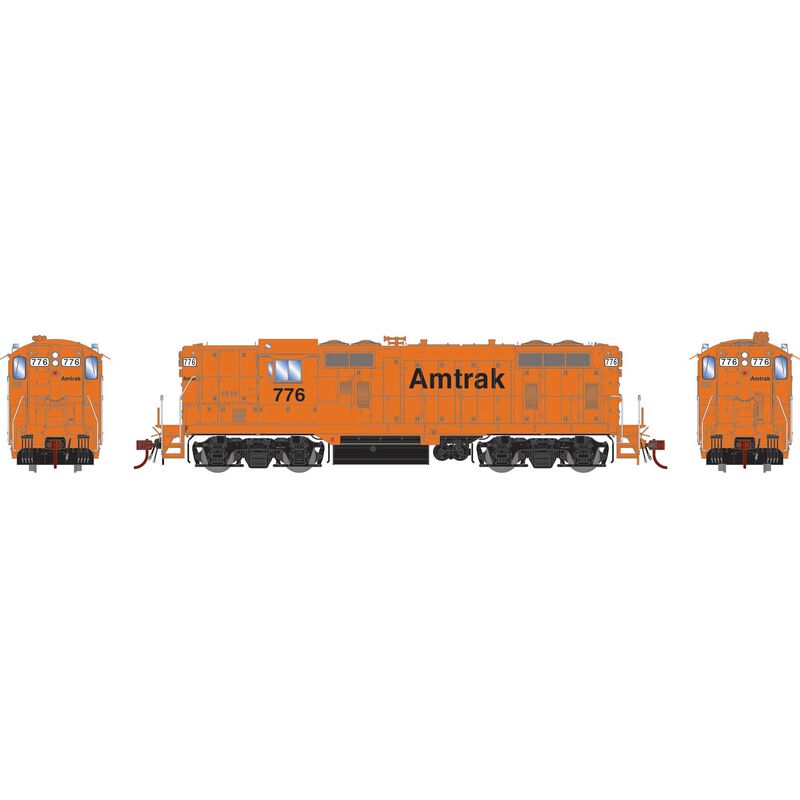 Athearn Genesis G1248 - HO EMD GP7 - DCC & Sound - Amtrak (Orange) #776