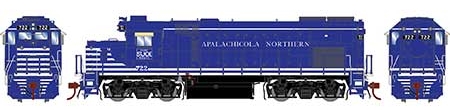 Athearn Genesis G13349 - HO EMD GP15T Diesel - DCC & Sound - Apalachicola Northern #722