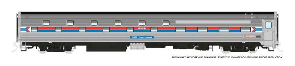 Rapido 141003 - HO Budd Slumbercoach - Amtrak (Phase 1) #2027 Loch Ness