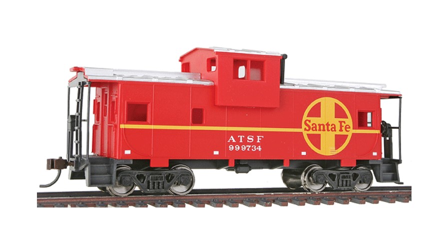 Walthers Trainline 1503 - HO RTR Wide-Vision Caboose - Atchison, Topeka & Santa Fe #999734
