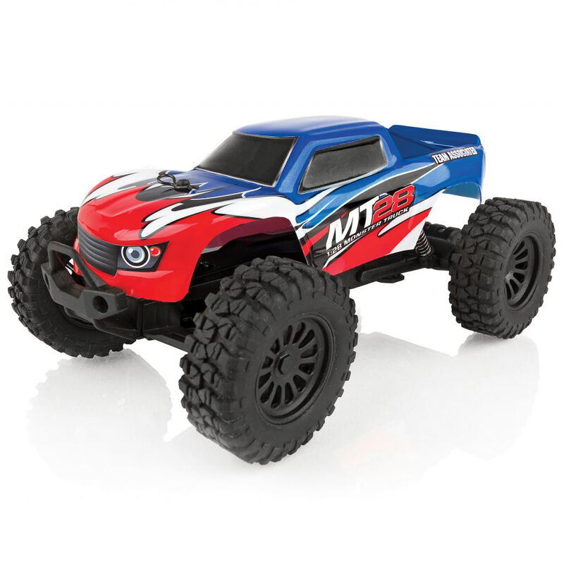 Team Associated 20155 - 1/28 2WD MT28 Monster Truck Brushed RTR