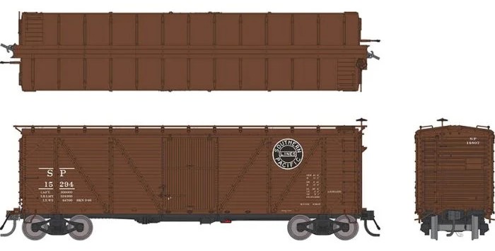 Rapido 171003-6 - HO B-50-15 Boxcar - As Built w/ Viking Roof - Southern Pacific (1931 to 1946 scheme) #15691