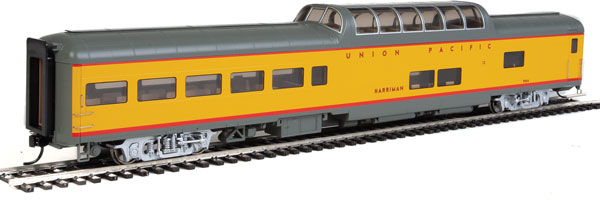 WalthersProto 18204 - HO 85ft ACF Dome Lounge - Union Pacific Harriman #9004