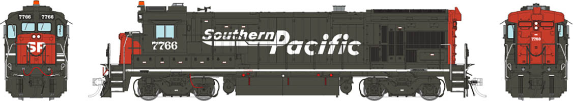 Rapido 18567 - HO B36-7 - DCC & Sound - Southern Pacific (Speed Lettering) #7758