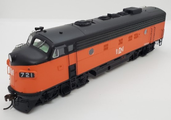 Athearn Genesis G19549 - HO F7A EMD - DCC & Sound - Bessemer & Lake Erie/Freight #721A