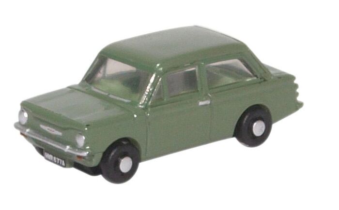 Oxford Diecast NHI001 -N Scale 1960s-1970s Hillman Imp - Assembled -- Willow Green