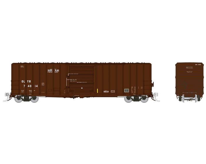 Rapido 198005-1 HO PC&F 5241 CUFT -  Boxcar - Olympic Railroad (OLYR) - Single Car #7481