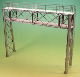 ShowCase Miniatures 2020 - HO Scale Steel Frame Signal Bridge