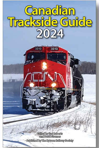 Bytown Railway Society - Canadian Trackside Guide - 2024