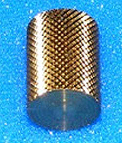 Centerline Products 60165 - HO2/HO3 Knurled Brass Roller for Tracking Cleaning Car