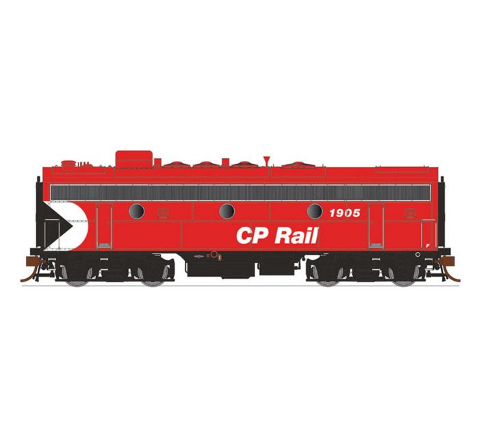 Rapido 223509 HO GMD F7B with ESU LokSound DCC, CPR/5 in Red Stripes No.4431