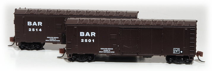 Eastern Seaboard Models 226001 - N Scale Magor/PC&F 40Ft Insulated/Heated Boxcar - BAR (Great Northern Paper) #2501