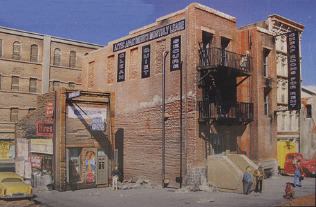 Downtown Deco 1032 HO Skid Row - Part Two Kit