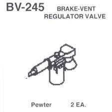 Details West 245 - HO Brake Vent Valve - Regulator pkg(2)
