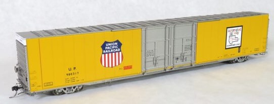 Tangent Scale Models 25033-06 - HO Greenville 86ft Double Plug Door Box Car - Union Pacific #980319