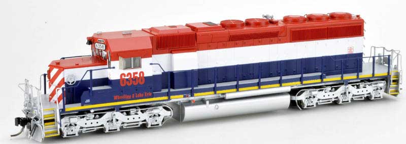 Bowser 25073 - HO GMD SD40-2 - DCC Ready - Wheeling & Lake Erie (ex BCR) #6358