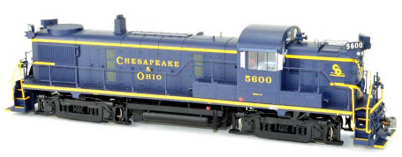 Bowser 25196 - HO Alco RS-3 -DCC & Sound - Chesapeake & Ohio - as delivered - #5601
