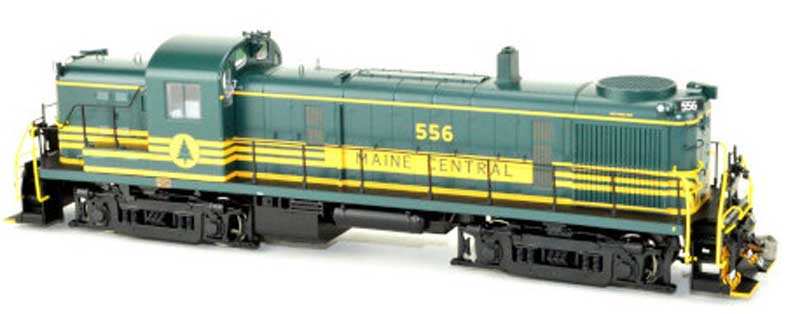 Bowser 25210 - HO Alco RS-3 -DCC & Sound - Maine Central - as delivered - #557