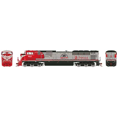 Athearn Genesis G27265 - HO Scale G2 SD90MAC Diesel - DCC Ready - Indiana Railroad #9025