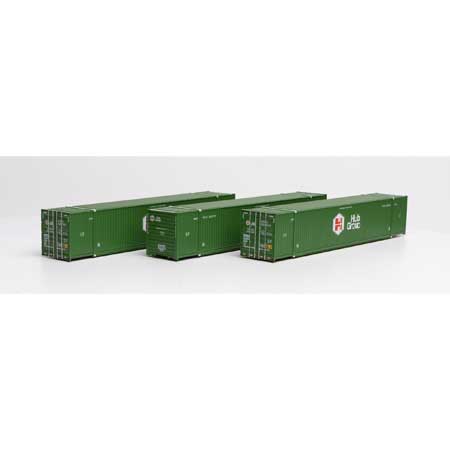 Athearn 28493 - HO RTR 53Ft CIMC Container - HUB Group (3pkg) #2