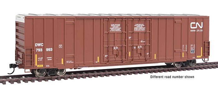 Walthers Mainline 3012 - HO 60ft Hi-Cube Plate F Boxcar - Canadian National #794142