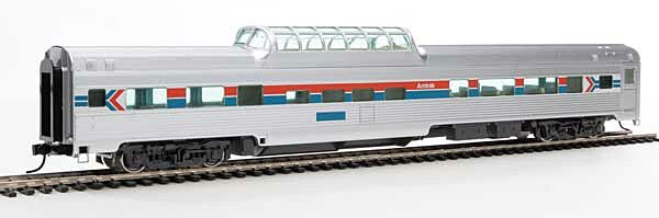 Walthers Mainline 30408 - HO 85Ft Budd Dome Coach - Ready to Run - Amtrak Phase I