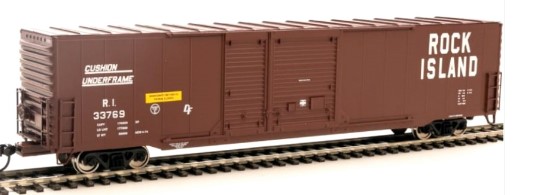Walthers Mainline 3216 HO 60ft Pullman-Standard Auto Parts Boxcar (10ft and 6ft doors) -Rock Island #33769