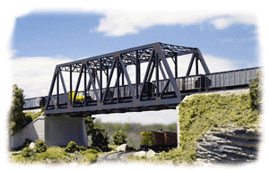 Walthers Cornerstone 3242 - N Double-Track Truss Bridge - Kit