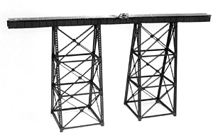Micro Engineering 75514 - HO Tall Steel Viaduct Standard Bridge - Kit (Scale Length: 150ft)
