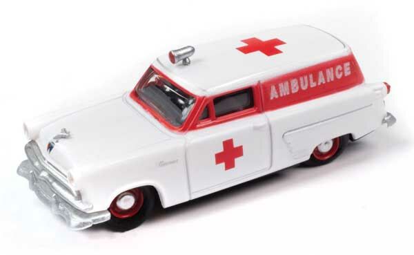 Classic Metal Works 30633 - HO 1953 Ford Courier Sedan Delivery Station Wagon - Ambulance