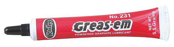 Kadee 231 - Greas-em Dry Graphite Lubricant Tube (5.5g)