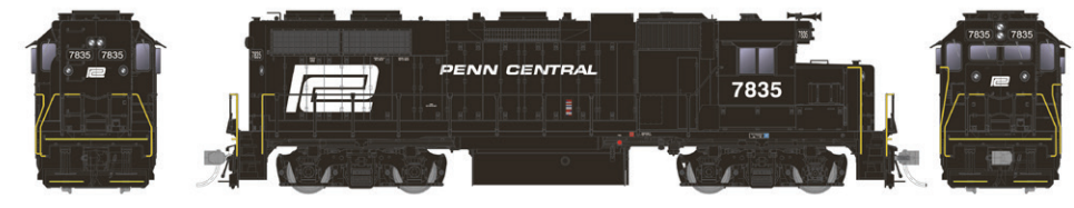 Rapido 38521 - HO Scale GP38 - DCC & Sound - Penn Central #7835