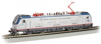 Bachmann 67406 HO - Siemens ACS-64 - DCC & Sound - Amtrak/Mobility Scheme #602