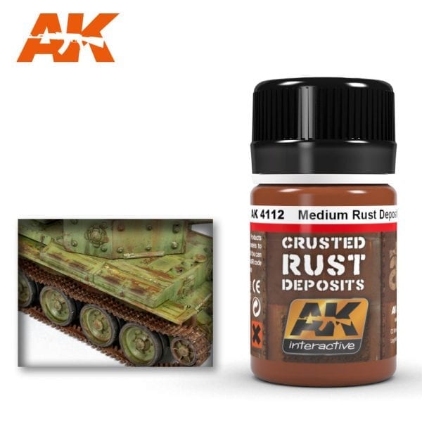 AK Interactive 4112 - Medium Rust Deposits 