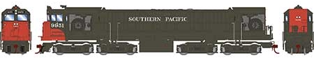 Athearn Genesis G41179 - HO GE U50 Diesel - DCC & Sound - Southern Pacific #9951