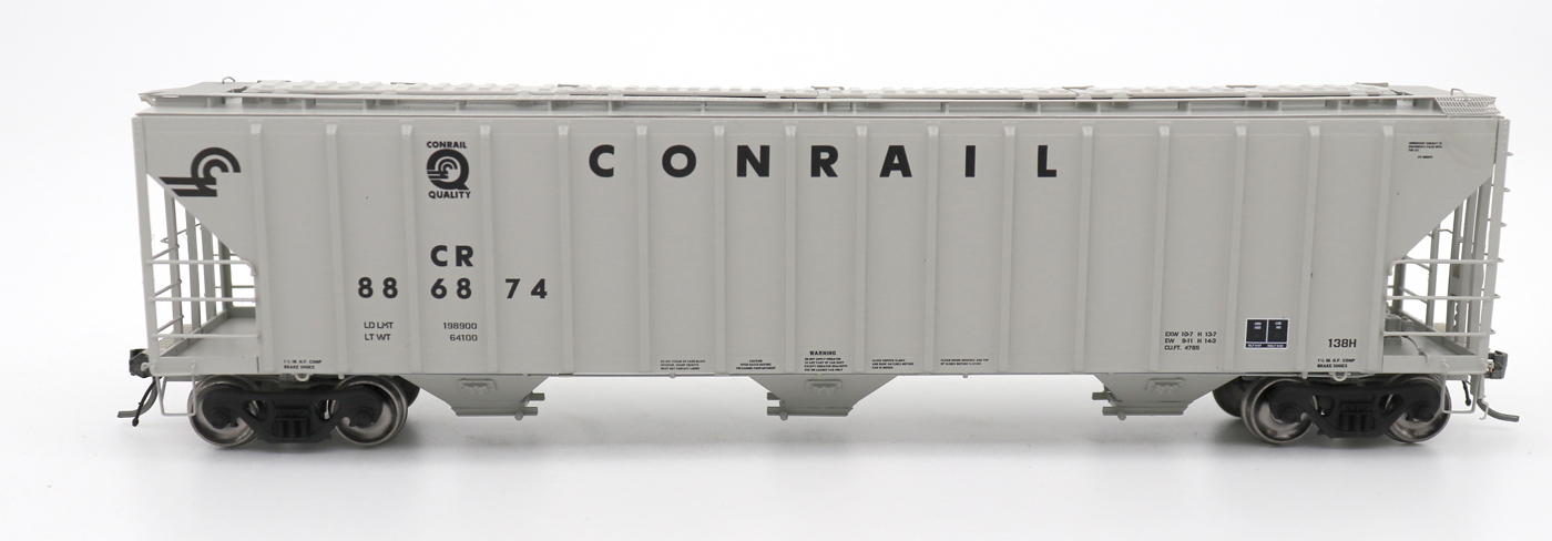 Intermountain 472210-03 HO Scale - 4785 PS2-CD Covered Hopper - Early End Frame - Conrail - Gray Quality Logo #886874