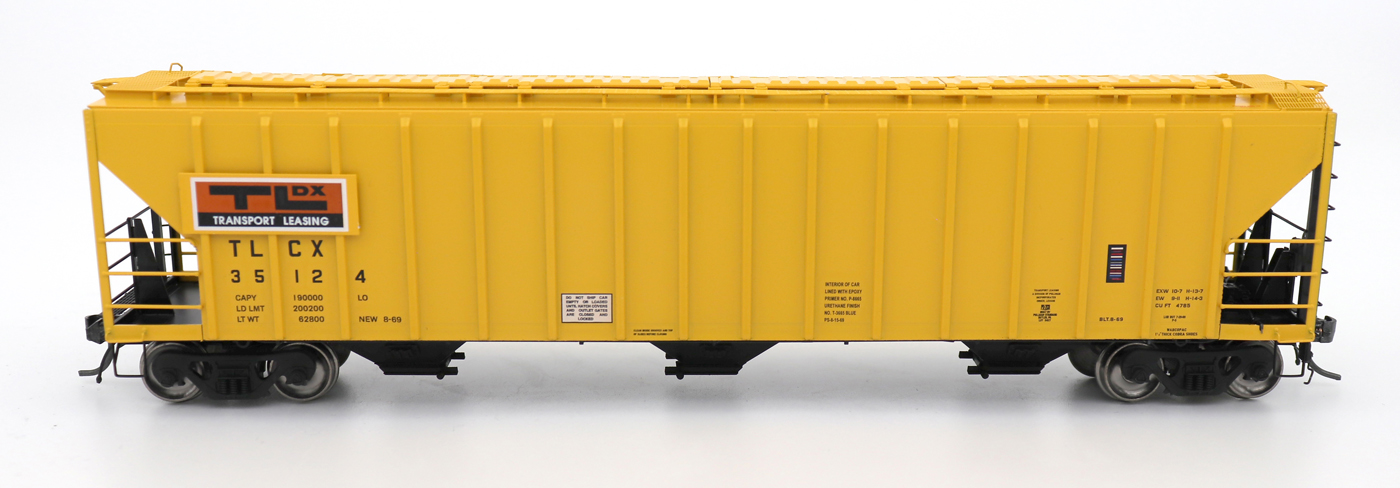 Intermountain 472218-03 HO Scale - 4785 PS2-CD Covered Hopper - Early End Frame - Transport Leasing #35129