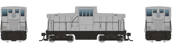 Rapido 48597 - HO GE 44 Tonner Phase III Body - DC/DCC/Sound - Undecorated