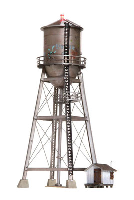 Woodland Scenics 5064 - HO Built-&-Ready Landmark Structure - Rustic Water Tower