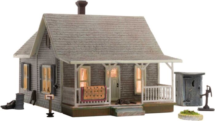 Woodland Scenics 4933 - N Old Homestead - Built & Ready Landmark Structures - Assembled