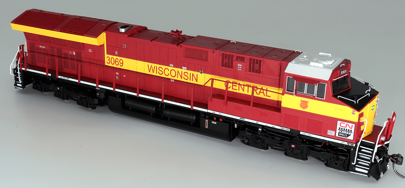 Intermountain 497113S-01 - HO ET44 Tier 4 - DCC & Sound - CN Heritage/Wisconsin Central #3069
