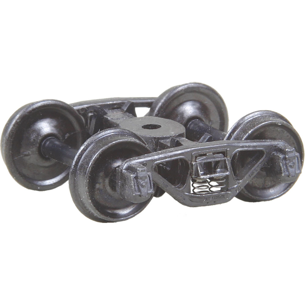 Kadee 504 - HO A.S.F. Ride Control 50 Ton Trucks w/33in Smooth Back Wheels - Metal Fully Sprung (1pair)