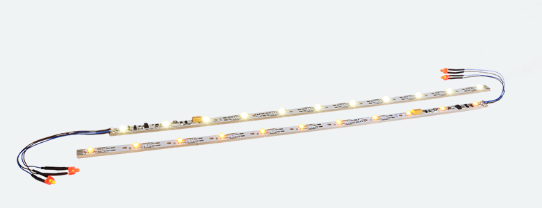 ESU LLC 50700 - HO, N, TT - LED Lighting Strip w/taillight - Warm White