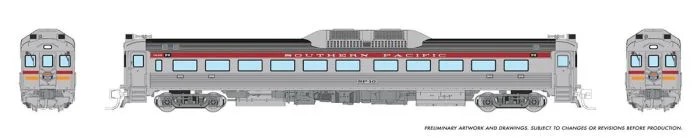 Rapido 516512 - N Budd RDC-1 (Ph 1) - DC/DCC/Sound - Southern Pacific (Delivery) #10