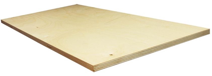 Midwest Products 5336 - Craft Plywood Sheet - 12 x 24inch x 1/2inch Thick - Single Piece