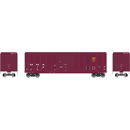 Athearn RTR 28242 - HO 50ft PS 5344 Box - MM&A #18