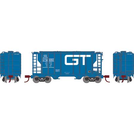 Athearn 63796 - HO RTR PS-2 2600 Covered Hopper - Grand Trunk Western (GTW) #111150