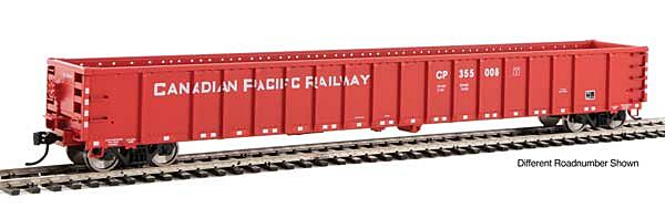 Walthers Mainline 6408 - HO RTR 68Ft Railgon Gondola - Canadian Pacific #355177