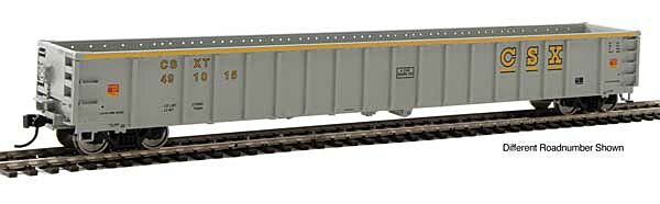 Walthers Mainline 6414 - HO RTR 68Ft Railgon Gondola - CSXT #491028