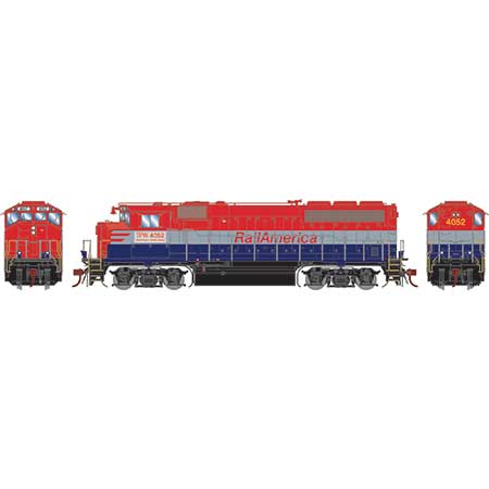 Athearn Genesis G65087 - HO GP40-2L Diesel - DCC Ready - Rail America/TP&W #4052